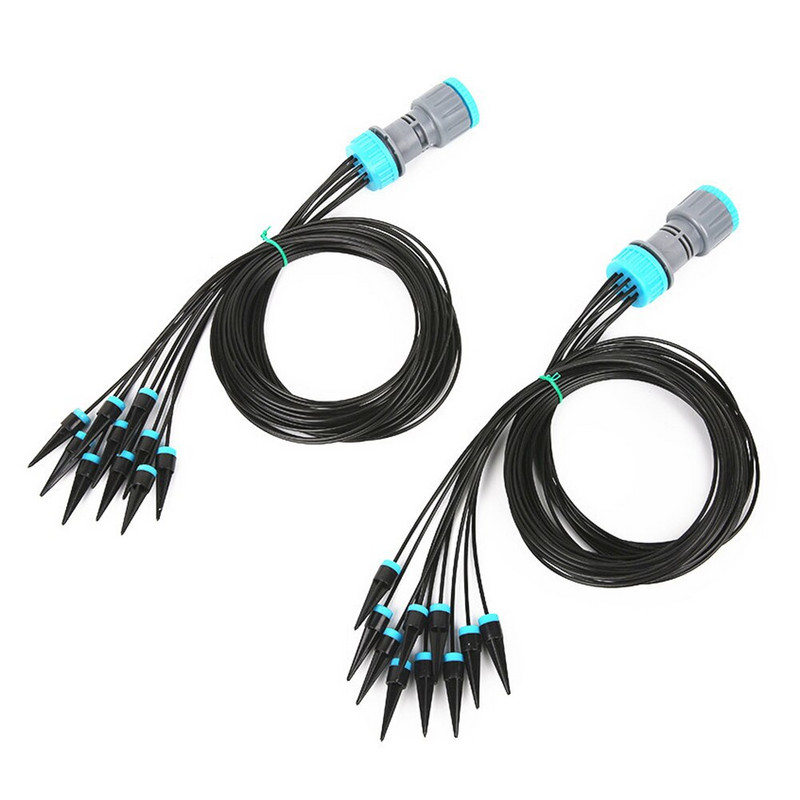 10Pcs Комплект за капково напояване Система Arrow Orchard Gardening Flower Dropper Инструмент за капково напояване Garden Automatic Watering Seepager