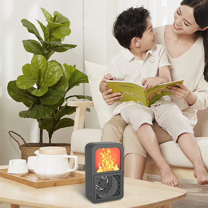 400w мини електрически нагревател Бързо загряващ домашен електрически нагревател 220-240 V горещ вентилатор нагревател преносим настолен през зимата топъл въздух Blowe Uk