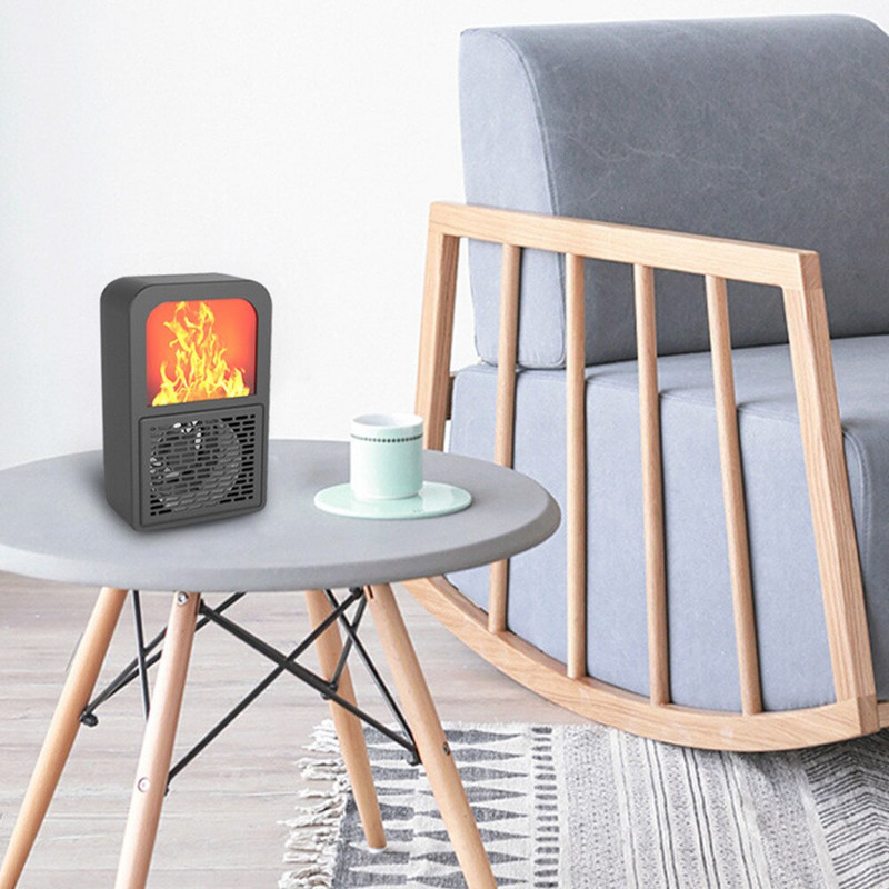 400w мини електрически нагревател Бързо загряващ домашен електрически нагревател 220-240 V горещ вентилатор нагревател преносим настолен през зимата топъл въздух Blowe Uk