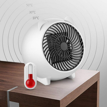 Мини 250 W космически личен нагревател Преносим зимен топъл вентилатор Персонален електрически нагревател за домашен офис Керамични малки нагреватели