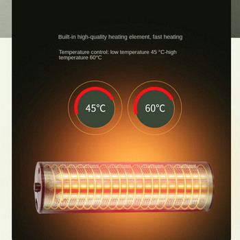 Χειμερινό μίνι USB επαναφορτιζόμενη θερμάστρα χεριών Φορητή φορητή ταξιδιωτική ηλεκτρική θερμάστρα χεριών Φόρτιση γρήγορης θέρμανσης Θερμαντήρας χεριών