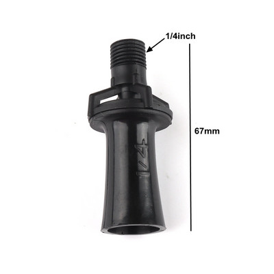 1 τμχ Ακροφύσιο ψεκασμού Venturi Shape Horn 1/4" 3/8" 1/2" 3/4" Mixed Flow Stir Beat Up Electrophoretic Pool Plastic sprinkler