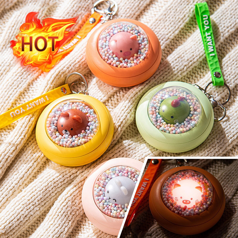 Мини преносим нагревател за ръце Сладък зимен нагревател Бързо нагряване 1500mAh/1800mah USB акумулаторен джобен електрически нагревател за ръце