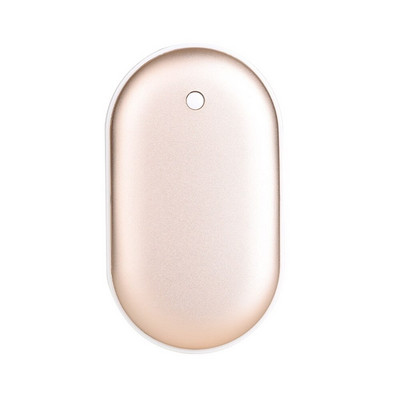 Μίνι θερμαντήρας χεριών 5200 mAh USB Επαναφορτιζόμενο φορητό μαξιλαράκι Κινητό Power Winter Pocket Θερμαντήρας χειρός Ταξίδι Κάμπινγκ σε εξωτερικό χώρο
