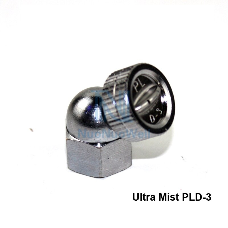 NuoNuoWell 3 глави Селскостопански пистолет за пръскане под високо налягане Ултра фина мъгла Плодово дърво PLD-3 Разпръскваща дюза Пръскачка за пестициди