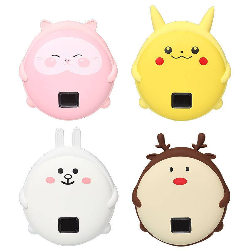 10000mAh преносим сладък анимационен USB електрически нагревател за ръце Power Bank Акумулаторно електрическо затоплящо съкровище, бързо загряващо