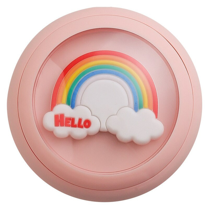 Зимен мини нагревател за ръце Нагревателна подложка USB акумулаторен удобен нагревател джобен мини анимационен електрически нагревател Топъл със светлина