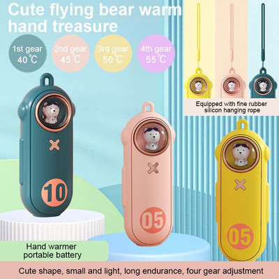 2022 Νέο Mini Cute Pet Warm Hand Treasure Βολικό 10000Mah USB Charging Treasure Pocket Hand Warmer Baby Portable Power Bank