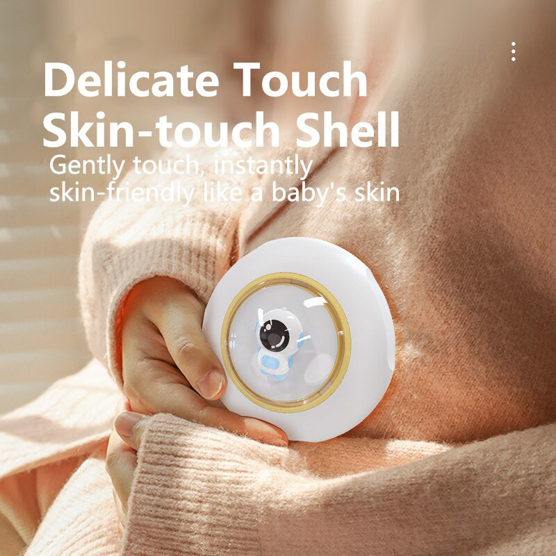 Акумулаторна нагревател за ръце на астронавт с нощна светлина 4000 mah Преносим мини нагревател 2022 Коледен подарък