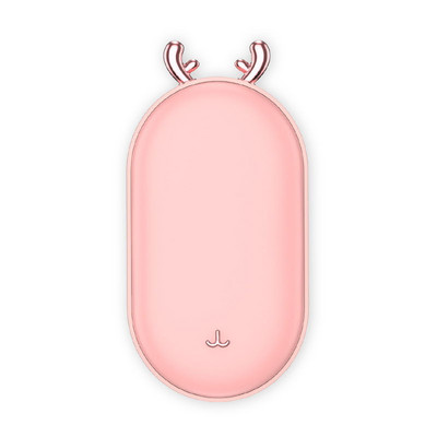 Επαναφορτιζόμενη Usb Hand Warmer Portable Mini Hand Warmer Power Bank 6000mah Χωρητικότητα δύο σε ένα θερμαντήρας Κρύο χειμωνιάτικο δώρο