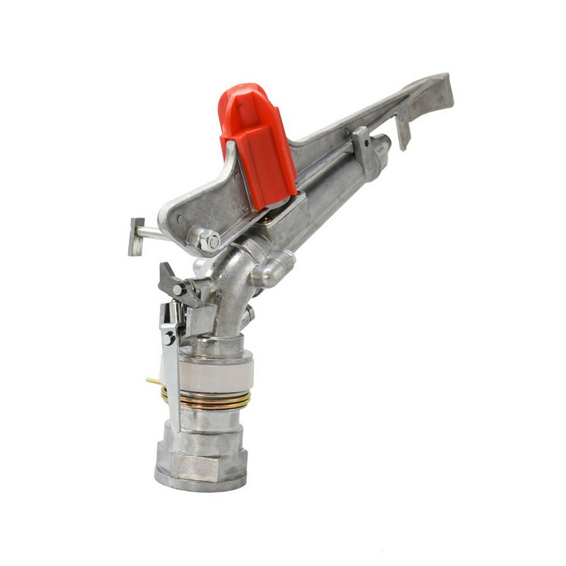 1,5 2-инчов 360-градусов регулируем спринклер Спрей за вода за напояване на голяма площ Инструмент за градинарство Пръскачка за тревни площи Въртящ се пистолет за дъжд