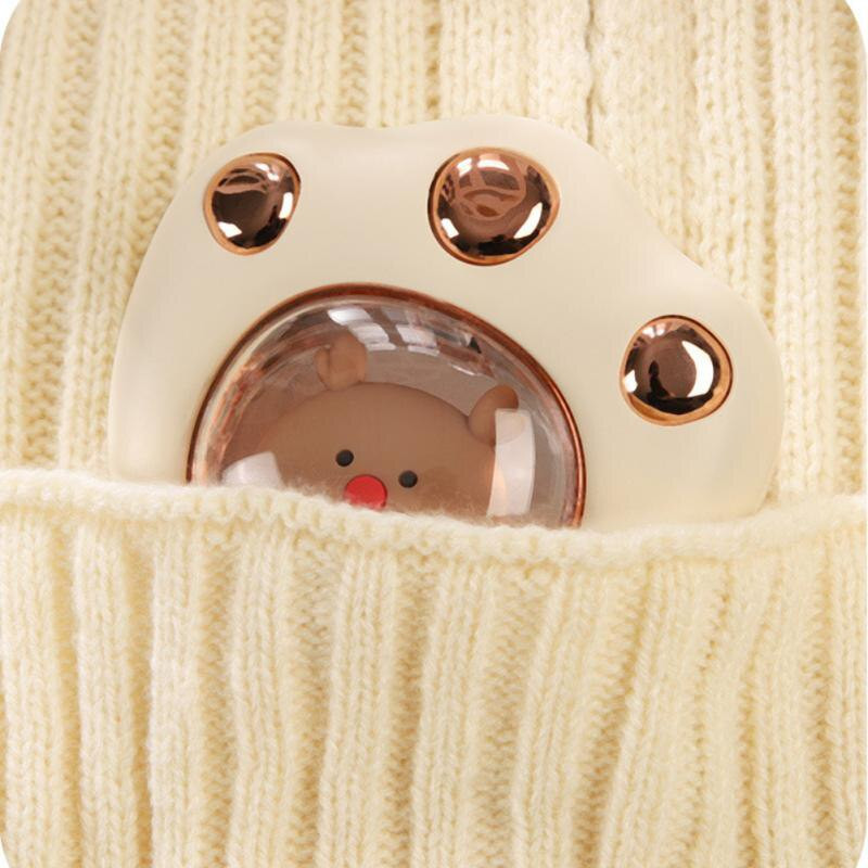 Електрически преносим нагревател за ръце 2400Mah USB зареждане Power Bank Джобен нагревател за ръце Цифров дисплей Многофункционален джобен зимен нов