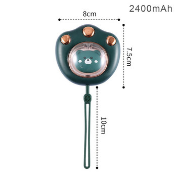 Акумулаторна нагревател за ръце Карикатура Нагревател за ръце с котешка лапа Мини преносимо USB зареждане Kawaii нагреватели за ръце