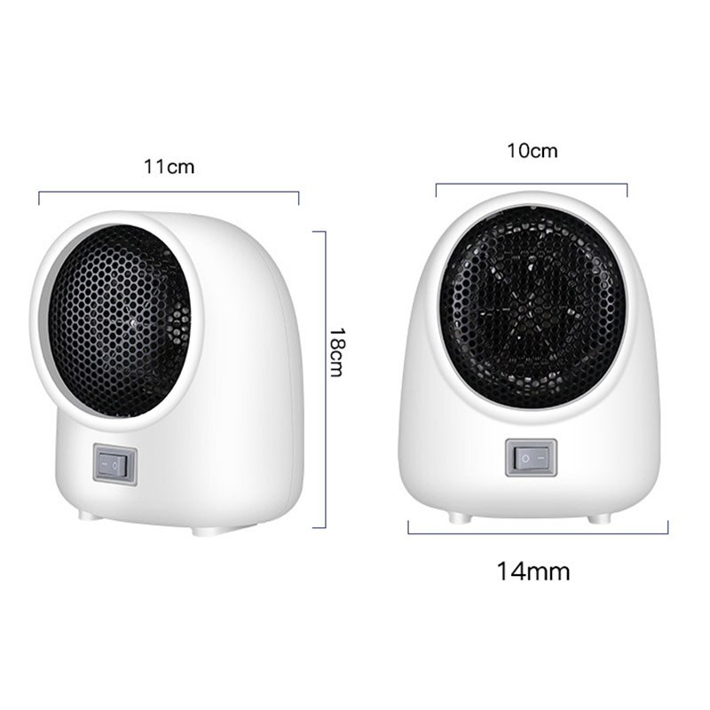 Xiaomi Mijia Преносим електрически нагревател за пътуване Настолен домакински отоплителна печка Радиатор Затопляща машина за зимата Мини нагревател за ръце