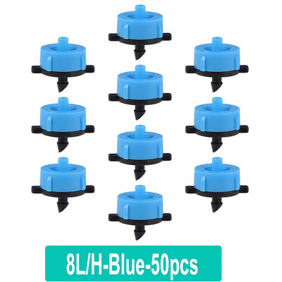 200-20 τεμ. 2L/4L/8L/H Αντιστάθμιση πίεσης Dripper Auto Micro Irrigation Σύστημα Ποτίσματος Fitting Irrigation Drop Drip Nozzle
