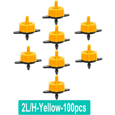 200-20 τεμ. 2L/4L/8L/H Αντιστάθμιση πίεσης Dripper Auto Micro Irrigation Σύστημα Ποτίσματος Fitting Irrigation Drop Drip Nozzle