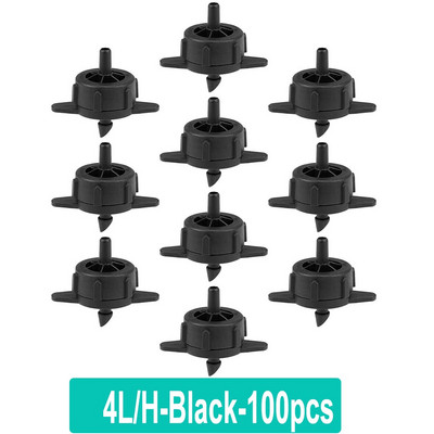 200-20 τεμ. 2L/4L/8L/H Αντιστάθμιση πίεσης Dripper Auto Micro Irrigation Σύστημα Ποτίσματος Fitting Irrigation Drop Drip Nozzle