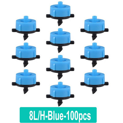 200-20 τεμ. 2L/4L/8L/H Αντιστάθμιση πίεσης Dripper Auto Micro Irrigation Σύστημα Ποτίσματος Fitting Irrigation Drop Drip Nozzle