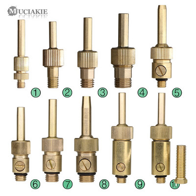 MUCIAKIE M6 M8 M10 M12 M14 Κήπος Ρυθμιζόμενο ακροφύσιο σιντριβάνι ορειχάλκινο Micro Courtyard Straight Water Pond Jet Irrigation Sprinklers