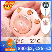 Φορητός ηλεκτρονικός θερμαντήρας χεριών Mini USB Cat Claw Θερμαινόμενο Εργαλείο Χεριού Αυτοθερμαινόμενο Hot Pack Outdoor Travel Bank Power Bank