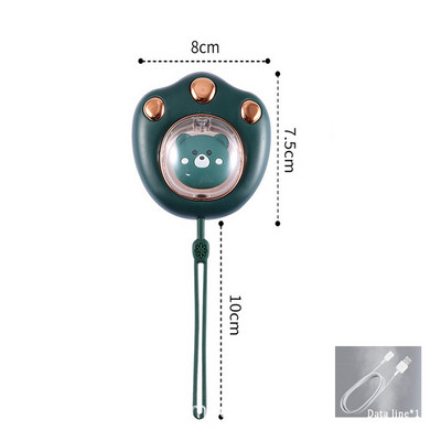 Φορητός ηλεκτρονικός θερμαντήρας χεριών Mini USB Cat Claw Θερμαινόμενο Εργαλείο Χεριού Αυτοθερμαινόμενο Hot Pack Outdoor Travel Bank Power Bank