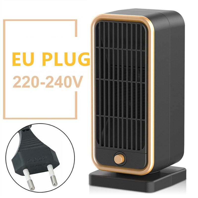 500W Електрически нагревател Преносим вентилатор нагревател 110V/220V PTC керамичен нагревател за стая Нагревател По-топла машина Бързо отопление за зимата