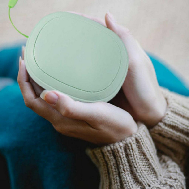 Зимно 1200mAh мини USB зарядно нагреватели за ръце, преносими 3 нива на затопляне, нагревател за ръце, интелигентен контрол на температурата