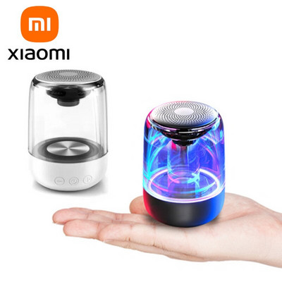 Ηχείο Bluetooth Xiaomi Crystal Audio Glass ανθεκτικό στη σκόνη Ασύρματο ήχο Bluetooth Colorful Light Cool Subwoofer Στερεοφωνικά ηχεία