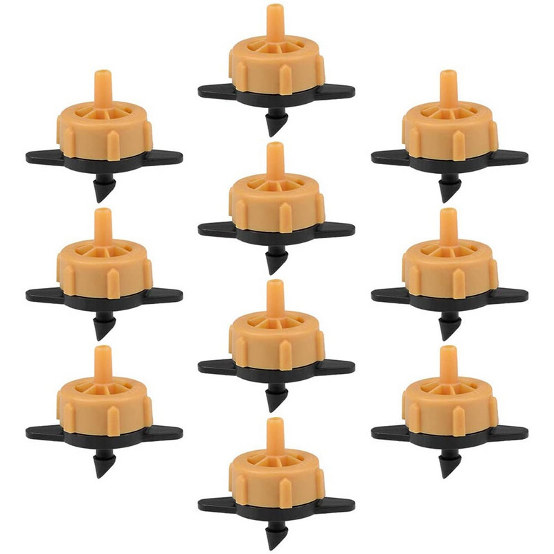 20/50 БР. 2L/4L/8L/H Капкообразувател с фиксиран дебит и компенсация на налягането Автоматична система за напояване с микро напояване Фитинг за маркуч 4/7 mm