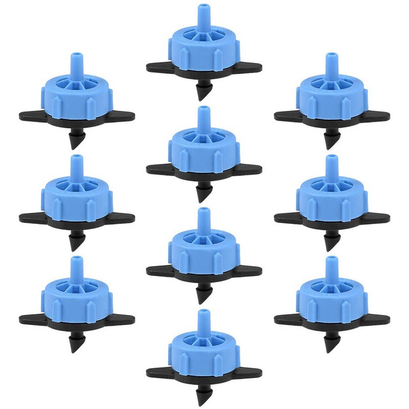 20/50 БР. 2L/4L/8L/H Капкообразувател с фиксиран дебит и компенсация на налягането Автоматична система за напояване с микро напояване Фитинг за маркуч 4/7 mm