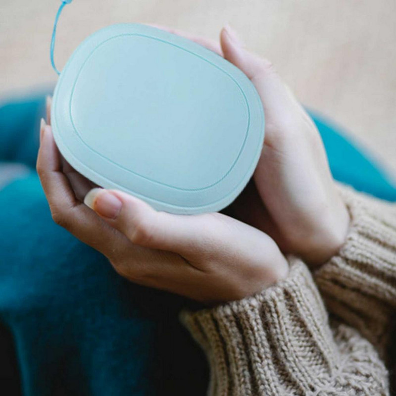 1200 mAh mini mielas LED ekranas, rankų šildytuvas, nešiojamas 3 greičių rankų šildymo įrankis žiemai