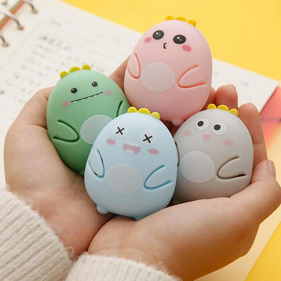 Cute Dinosaur Handwarmer Winter Heater Φορητό Mini Hand Warmer Αυτοθερμαινόμενο πυρήνα Hand Warner Handy Warming Warm Baby Heater