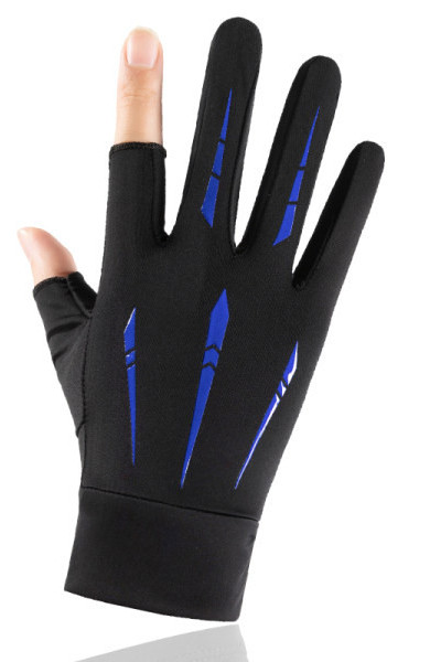 Текстилни мъжки ръкавици с цветни мотиви