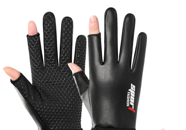 Спортни мъжки ръкавици от еко кожа