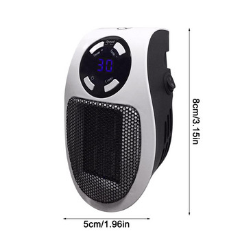 50w Space Heater - Home Heaters Θερμοσίφωνα τοίχου Έξοδος τοίχου Electric Space Heater Small Plug-In Heating with thermostat timer and