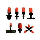Nozzle Misting Dripper Sprayer Micro Auto Drip Irrigation System Ρυθμιζόμενος ψεκασμός ψεκαστήρας Agriculture Water Tools