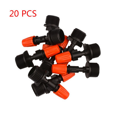 Nozzle Misting Dripper Sprayer Micro Auto Drip Irrigation System Ρυθμιζόμενος ψεκασμός ψεκαστήρας Agriculture Water Tools