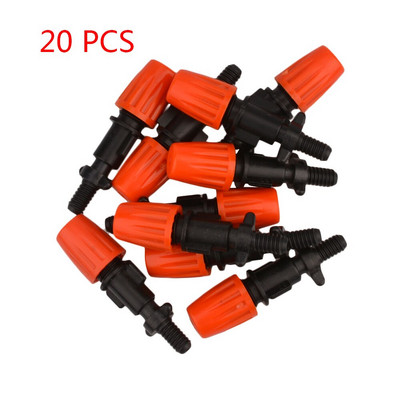 Nozzle Misting Dripper Sprayer Micro Auto Drip Irrigation System Ρυθμιζόμενος ψεκασμός ψεκαστήρας Agriculture Water Tools