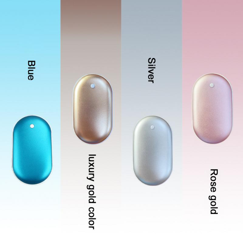 5200mAh Мини нагревател за ръце, нагревателна подложка, USB акумулаторен, удобен нагревател, джобен мини карикатурен електрически зимен нагревател Топъл инструмент