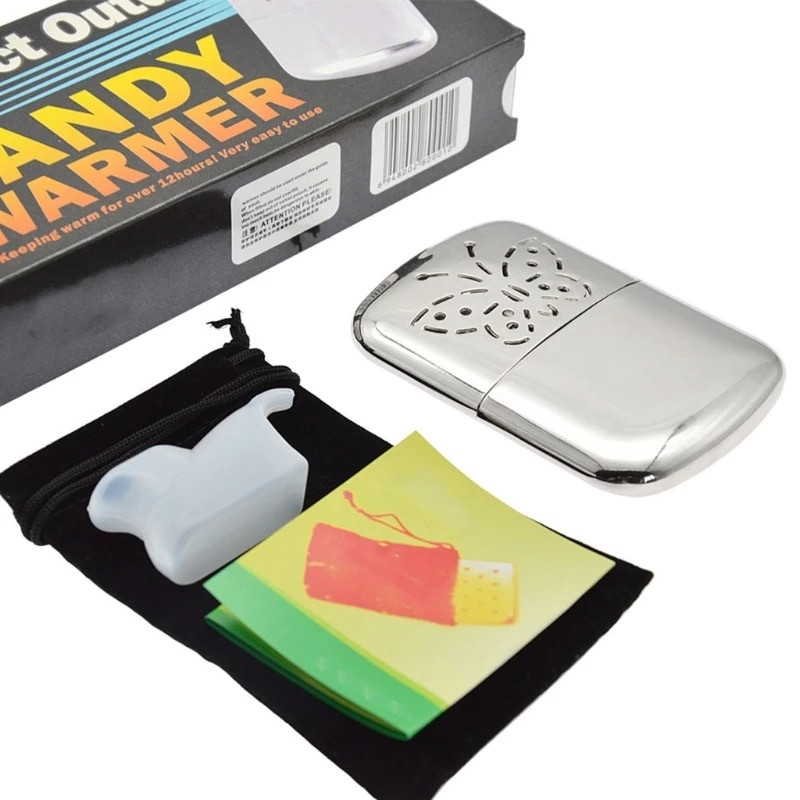 Зимен преносим нагревател за ръце с течно гориво Удобен нагревател за многократна употреба Удобен нагревател за нагревател Джобна нагревател за открито Безплатна доставка