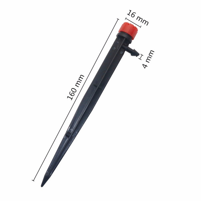 Micro Bubbler Dripper Земеделие Капково напояване 360 градуса регулируеми колове Water Dripper поливане на градината 10 бр.