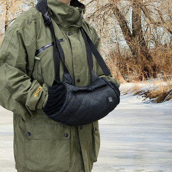 Електрически нагревател за ръце Бързо загряване Термо ръкавици Поясна чанта за лов Ски Къмпинг Маншон Грили за ръце за студено време