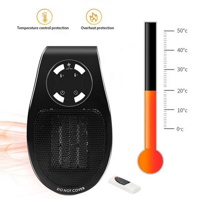 Winter Mini Electric Air Heater Display LED Φορητή σόμπα ανεμιστήρα καλοριφέρ Ηλεκτρική θερμάστρα καλοριφέρ Καλοριφέρ τηλεχειριστήριο