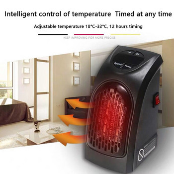 Ηλεκτρικός θερμοσίφωνας για γρήγορη θέρμανση δωματίου Φορητό μίνι θερμοσίφωνα Χειμερινό θερμό τηλεχειριστήριο 220V Ανεμιστήρας τοίχου Θερμό για κουφέτα γραφείου
