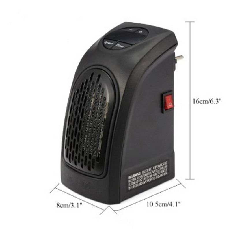 Електрически нагревател за стая Бързо отопление Преносим мини нагревател Зимен топъл Дистанционно управление 220V Стенен вентилатор нагревател Топъл за офис дом