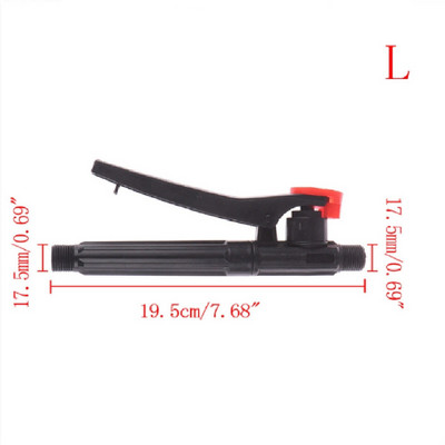 Päästikupihusti käepide Põllumajanduspihustite tarvik Aiakahjuritõrje niisutussüsteem