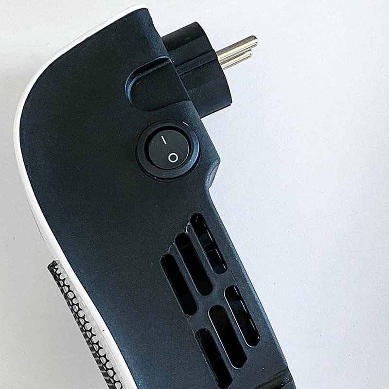 50w Нагревател Нагреватели Нагреватели за Палатки Малък Plug-In Нагревател Стенен Изход Нагревател Нагревател С Регулируем Термостат Таймер И LED Дисплей