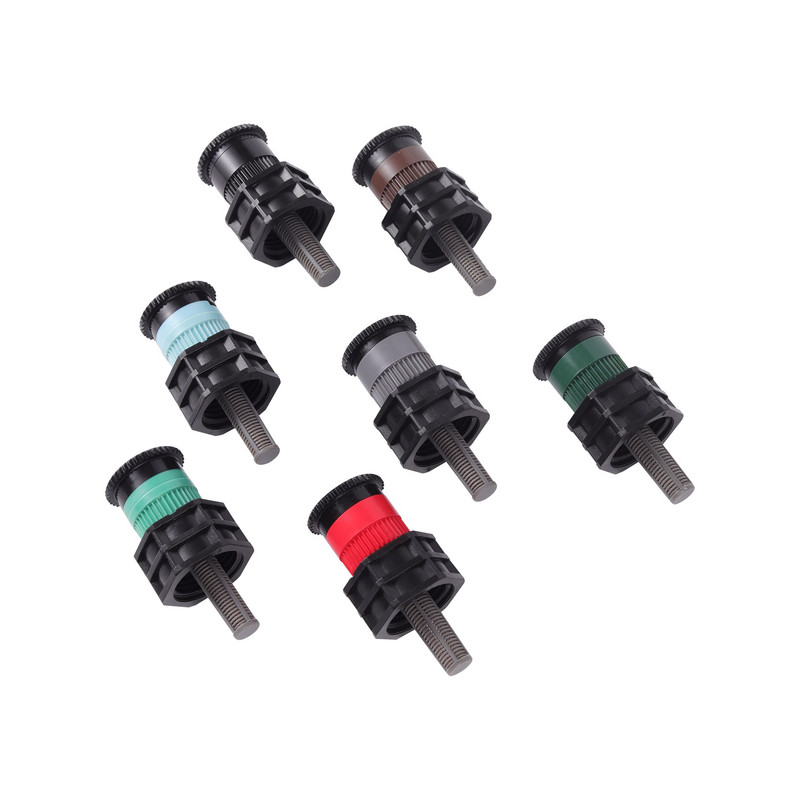 2 бр. 15 мм 360-градусова регулируема въртяща се дюза за градинска морава Изскачаща пръскачка 1/2" аксесоари за свързване с вътрешна резба