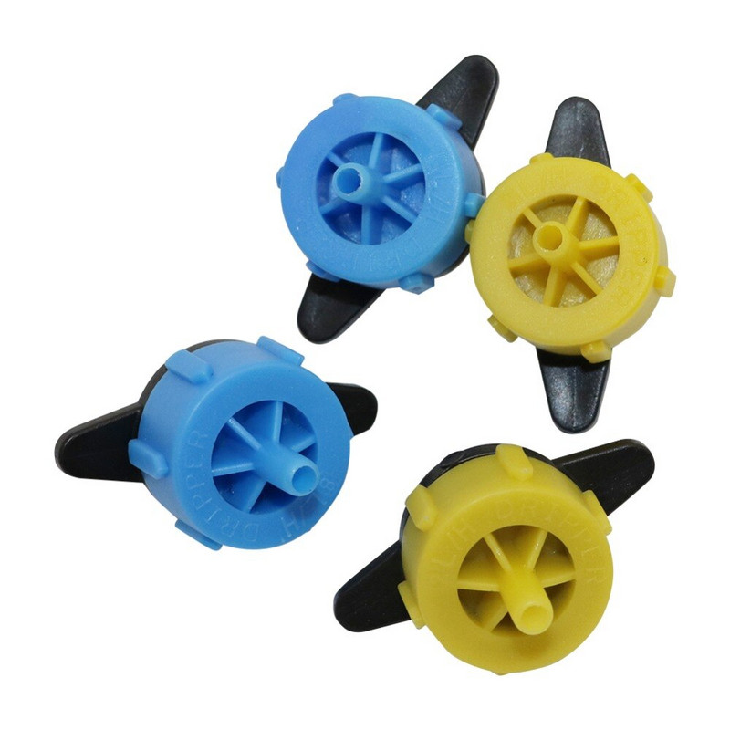 Капкообразувател за компенсиране на налягането 2L/H,4L/H,8L/H Капкомер за напояване в селското стопанство Градински инструменти и оборудване 20 бр.