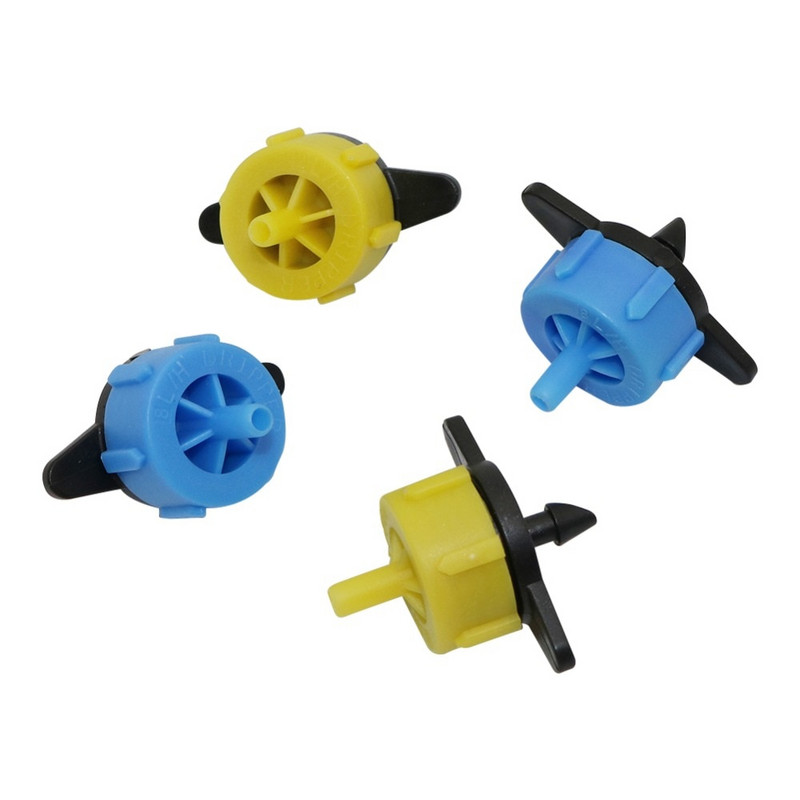 Капкообразувател за компенсиране на налягането 2L/H,4L/H,8L/H Капкомер за напояване в селското стопанство Градински инструменти и оборудване 20 бр.